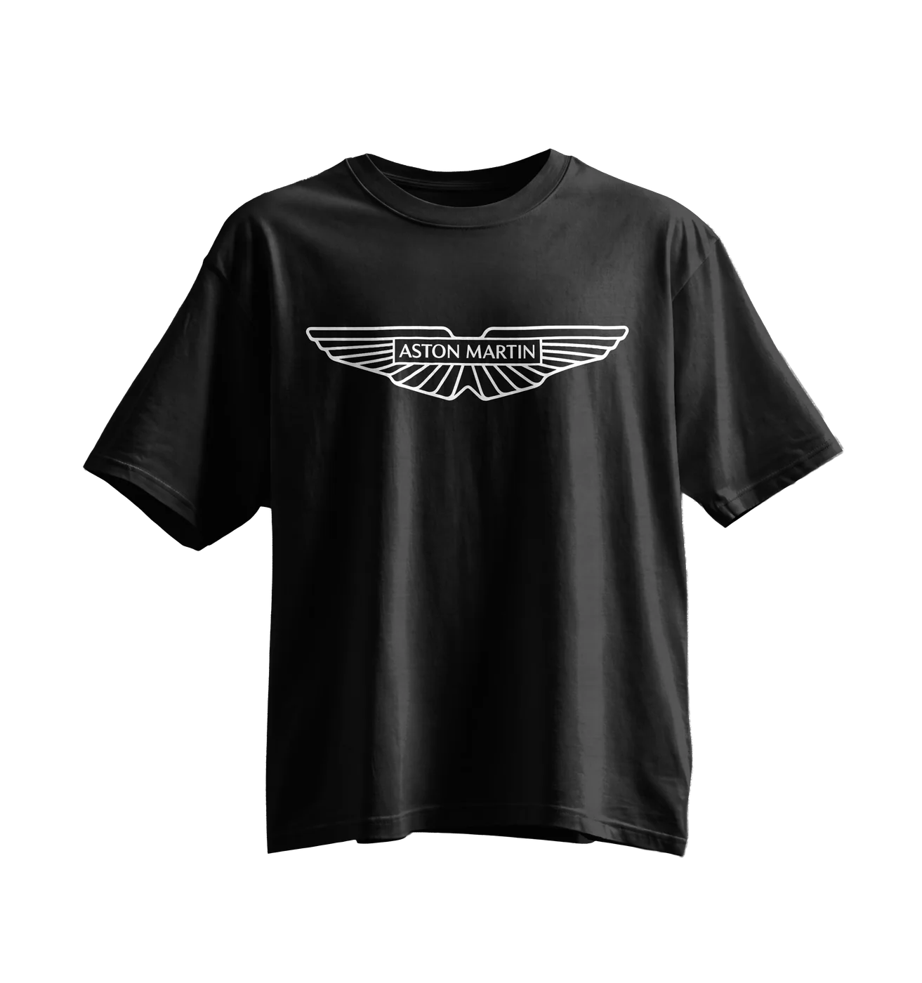 Aston Martin Oversized Tee · Black