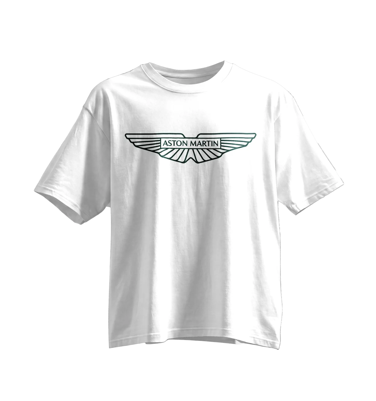 Aston Martin Oversized Tee · White