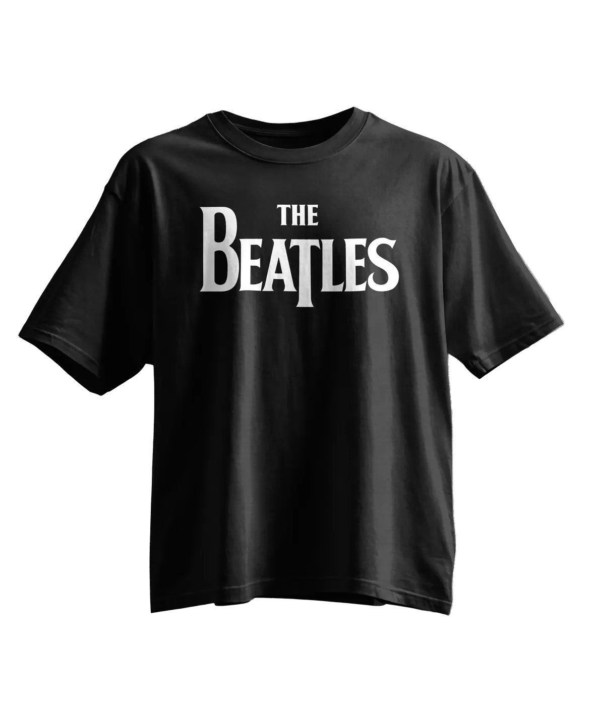 The Beatles Oversized Tee · Black