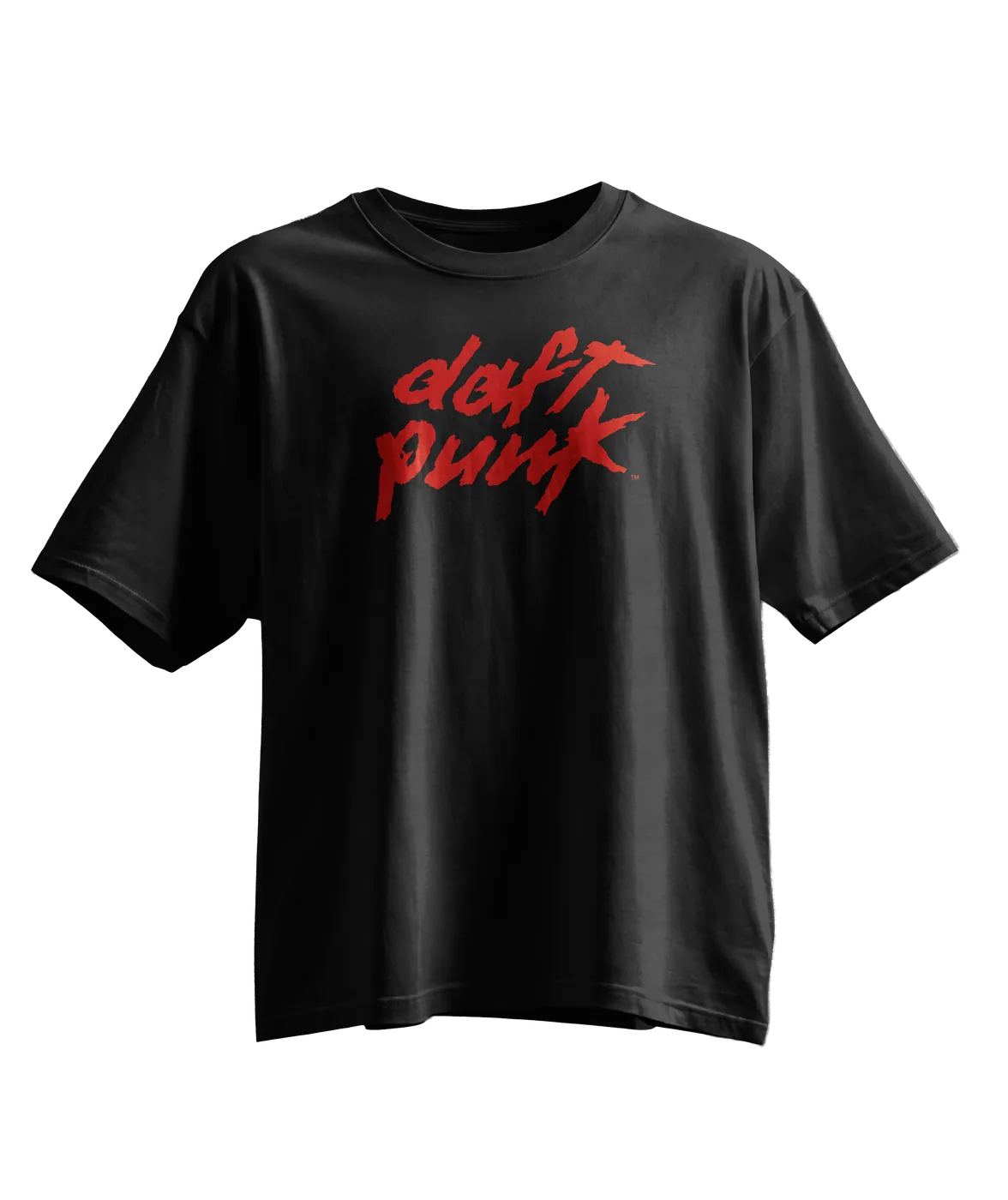Daft Punk Oversized Tee · Black