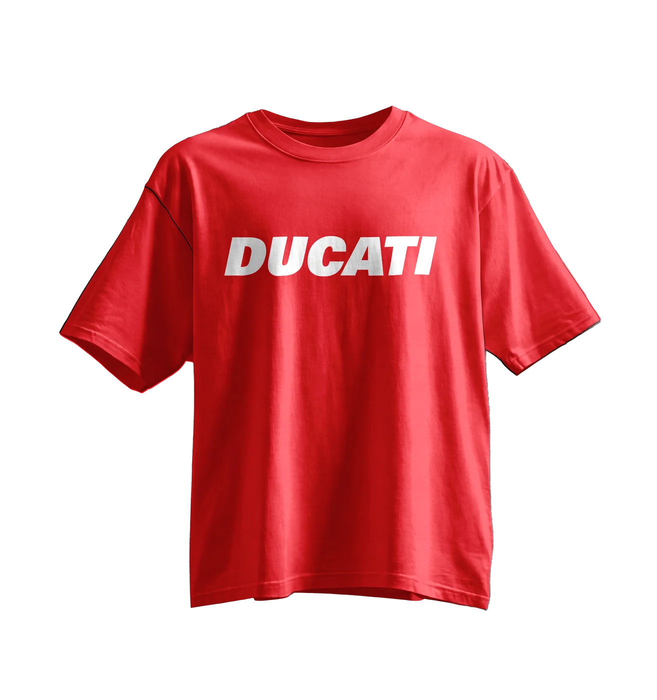 Ducati Oversized Tee · Red
