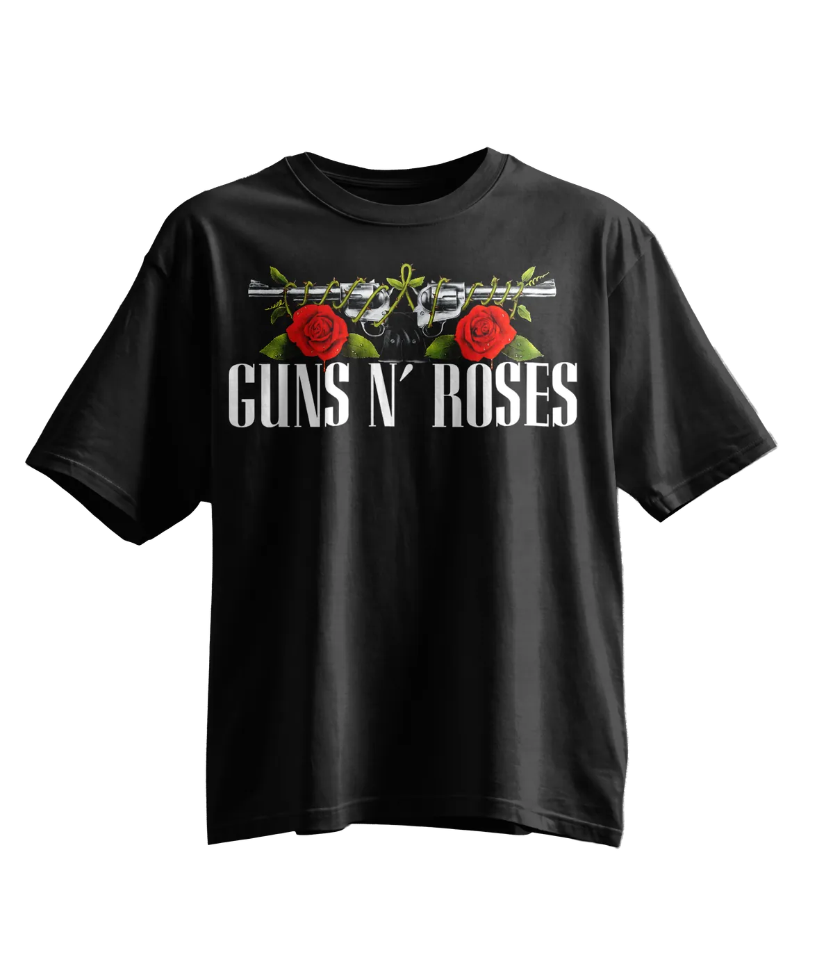 Guns N' Roses Oversized Tee · Black