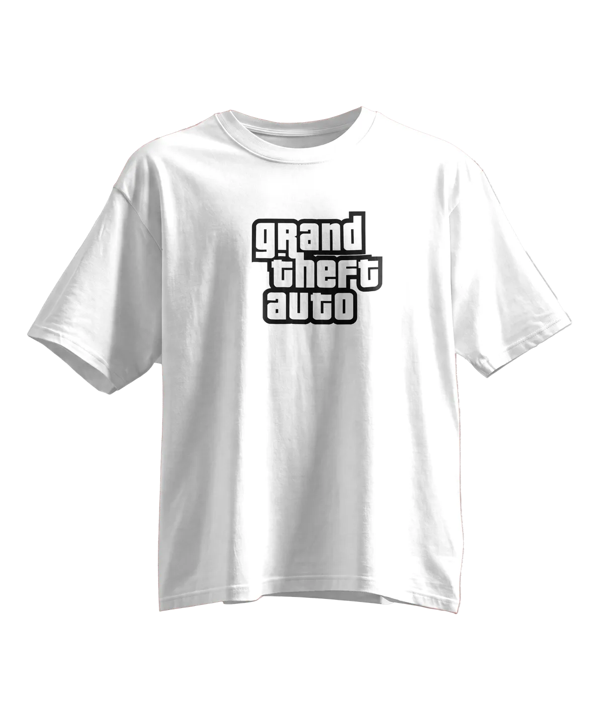 Grand Theft Auto Oversized Tee · White