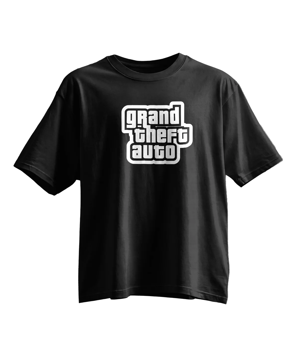 Grand Theft Auto Oversized Tee · Black