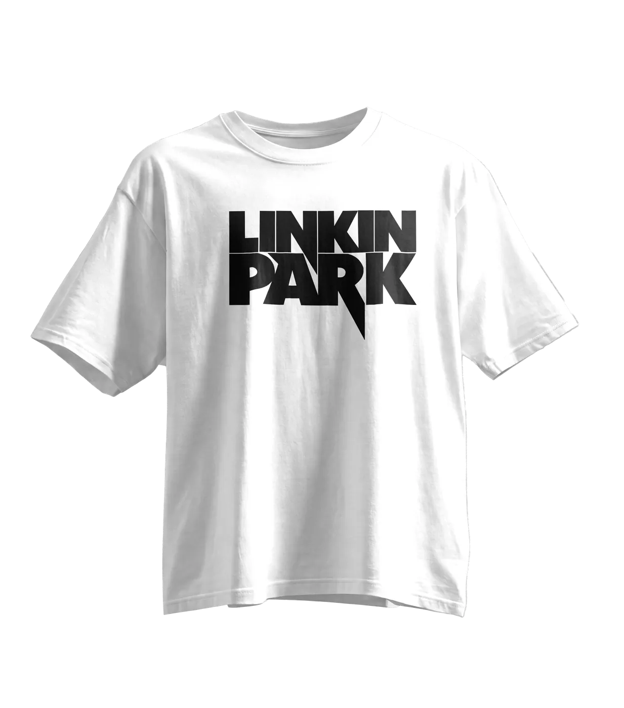 Linkin Park Oversized Tee · White · Wordmark