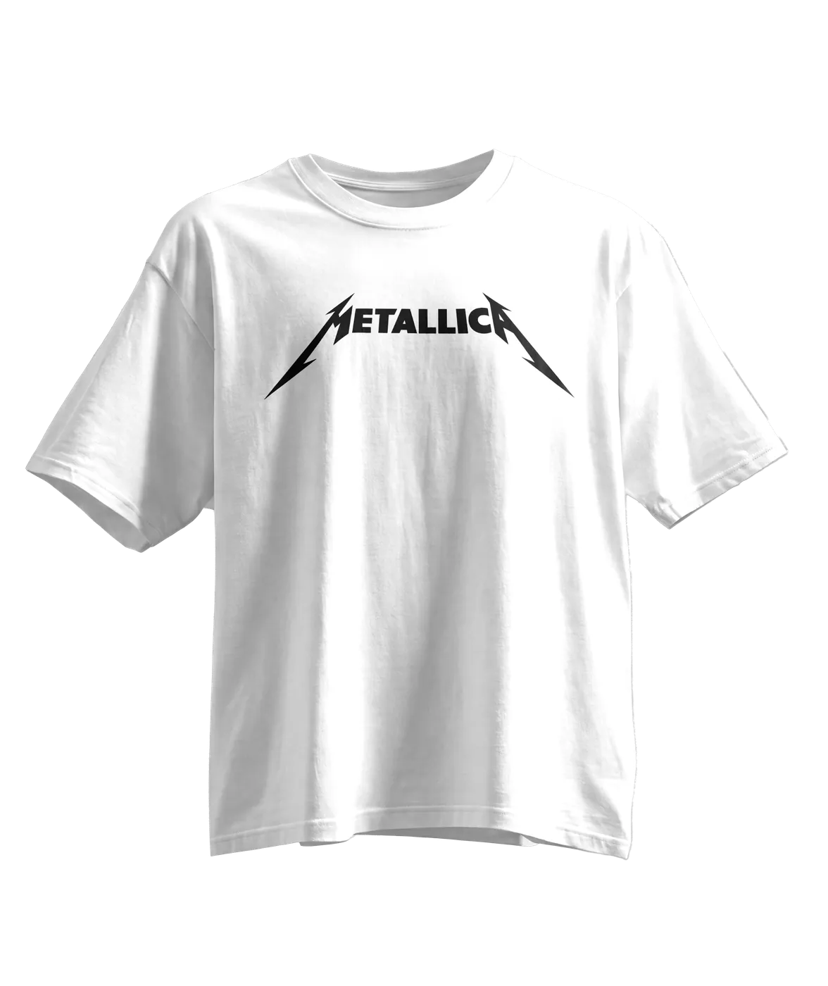 Metallica Oversized Tee · White