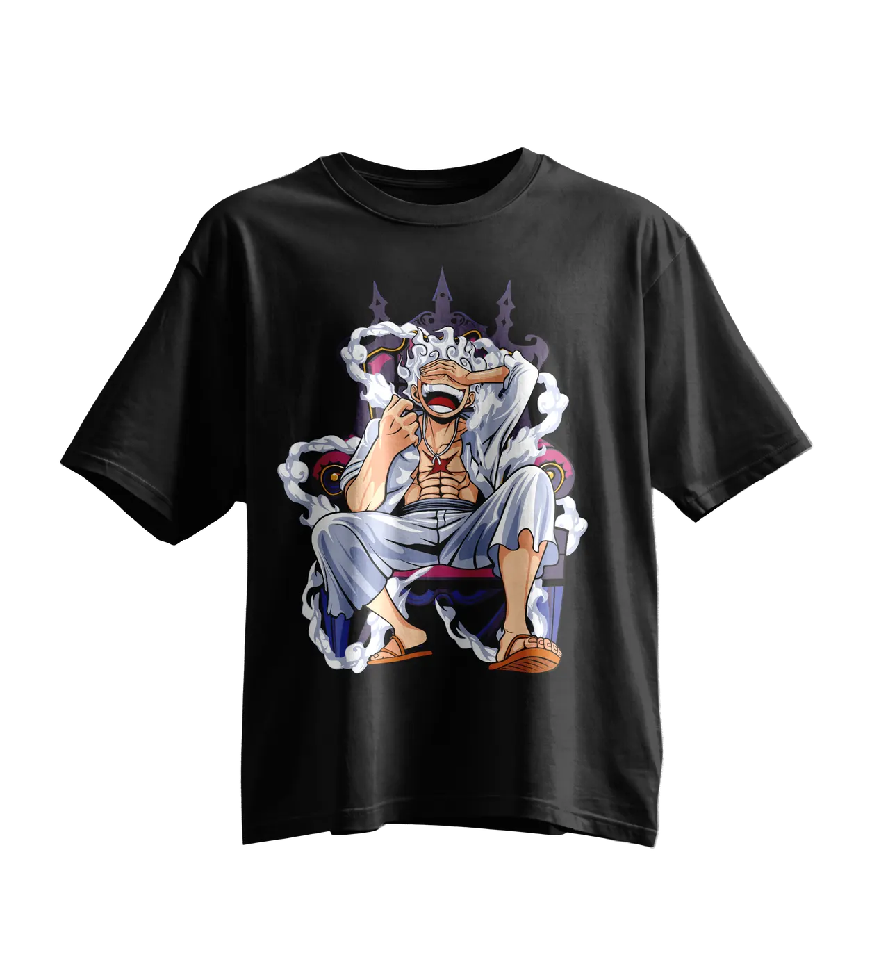 One Piece Oversized Tee · Black · Gear 5